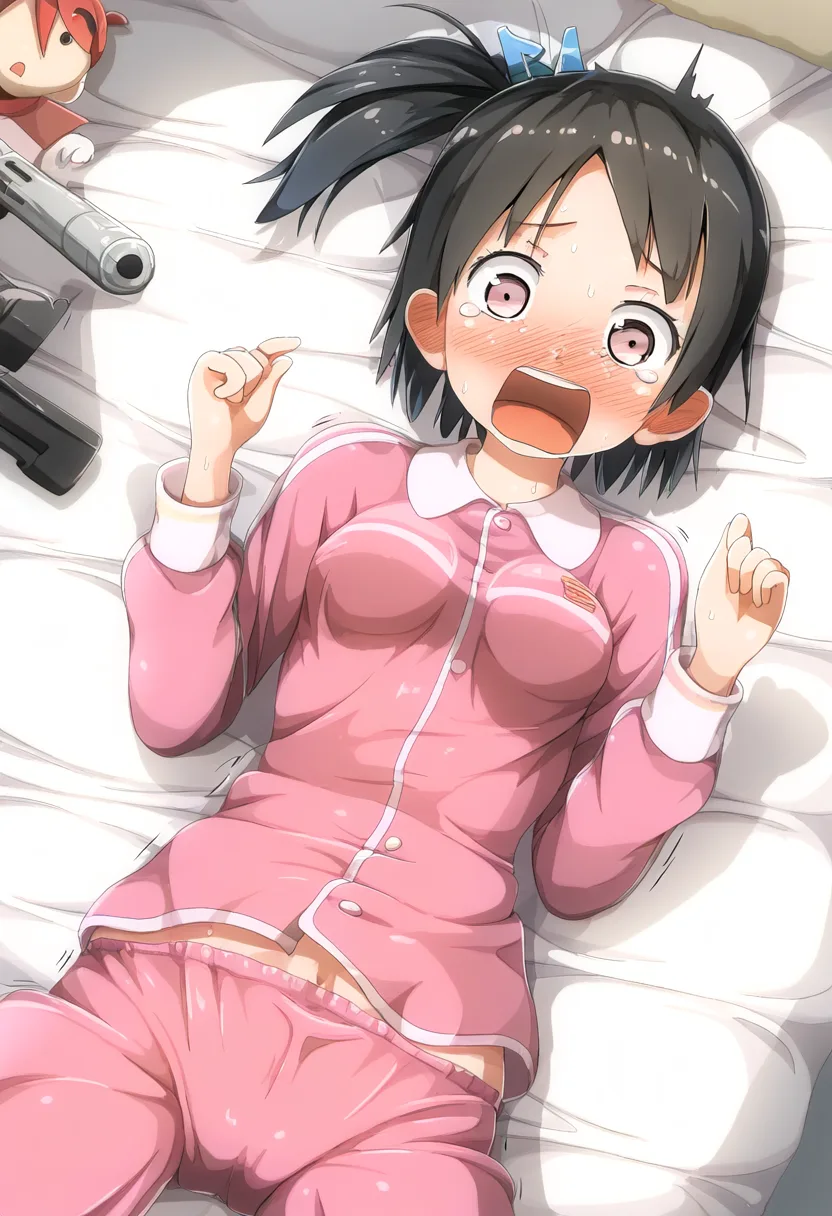 可愛らしい女子がオナニー見られて恥ずかしい