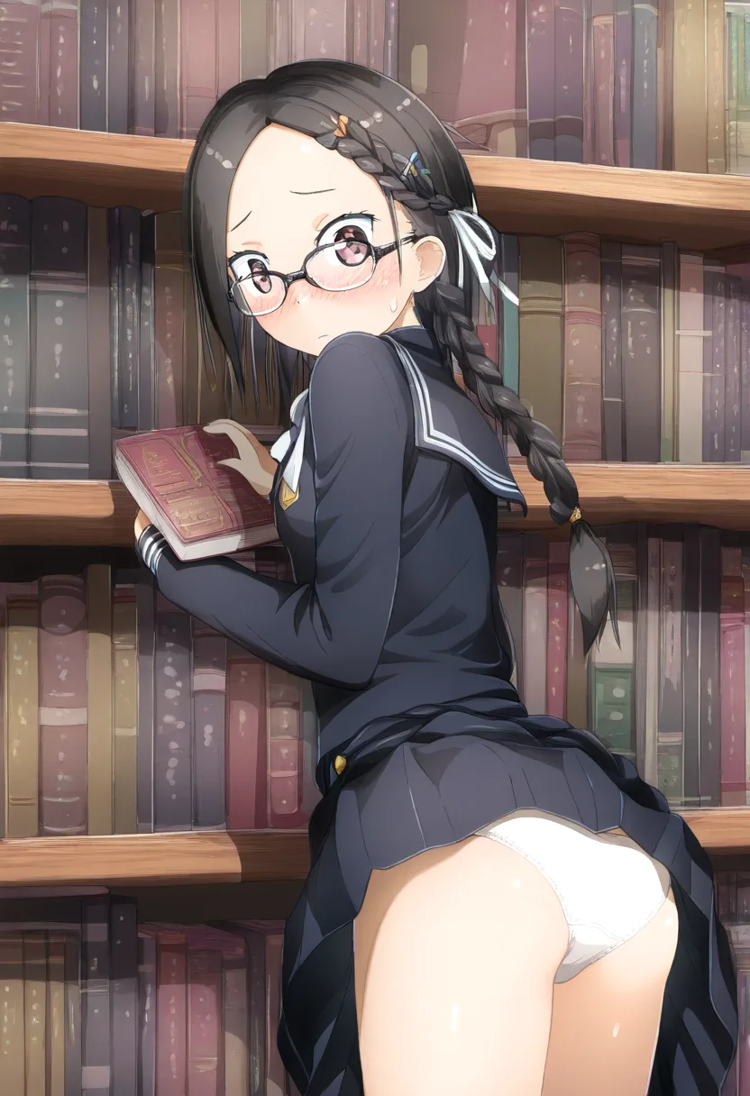 眼鏡委員長どののパンツが可愛いです(2024-11-22-14-59-03)