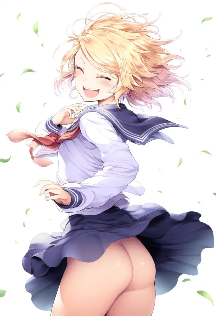 速水はお尻丸見え