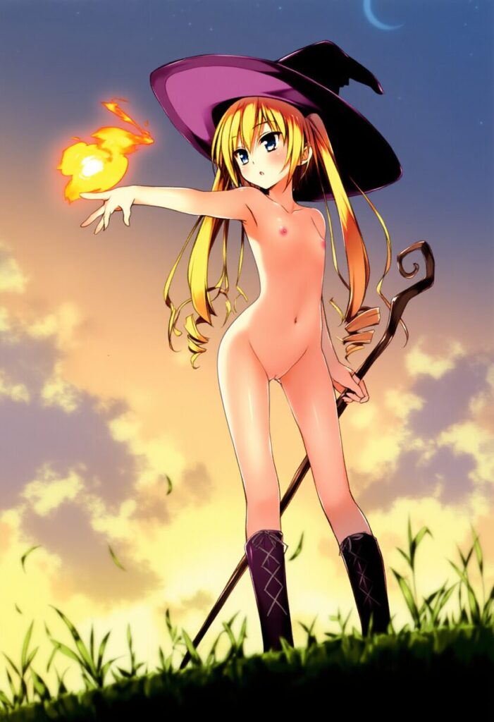 魔法使いの金髪ツインテ女子は透けるメガネで見られている