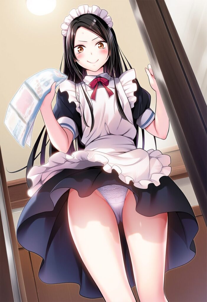 パンチラする祈守ゆずは