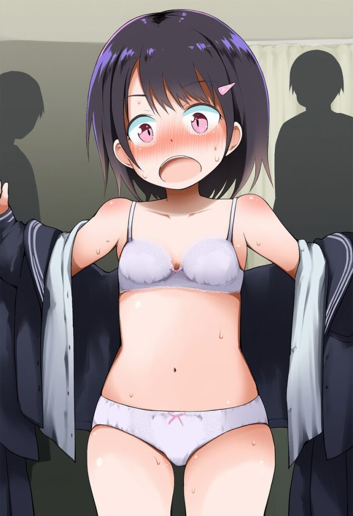 根岸めぐは保健室でひん剥かれる