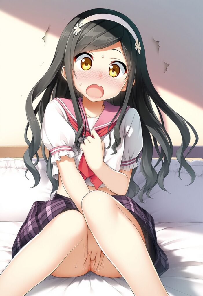 朝霧ことははオナニーしてるところを見られてしまった。