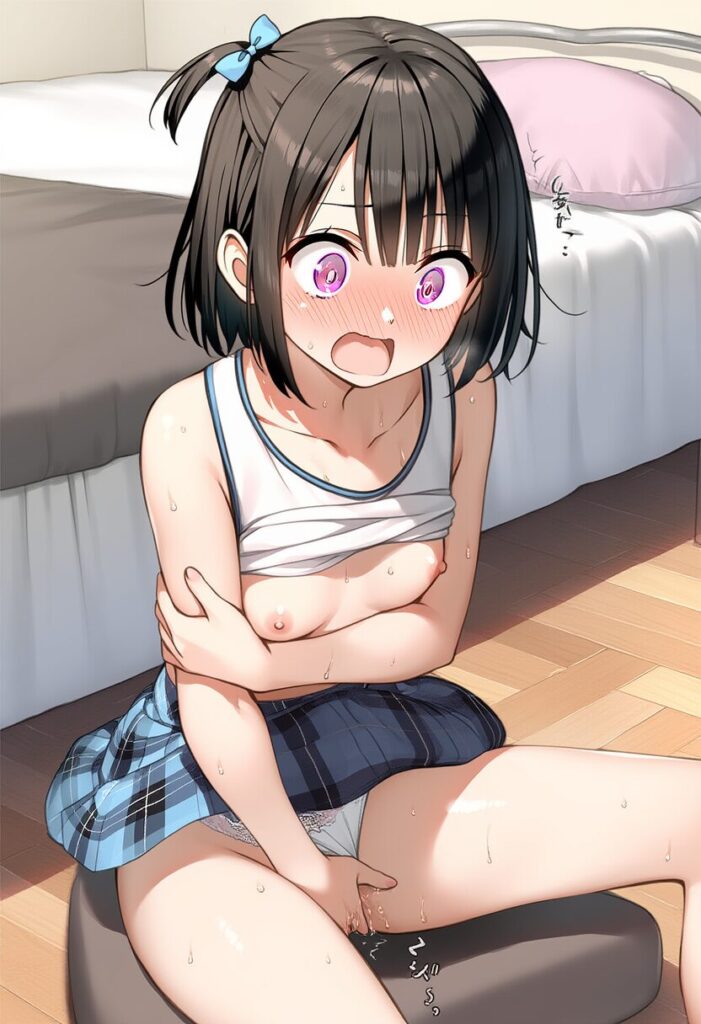 元気な女子はオナニーしてるところを見られてしまった。