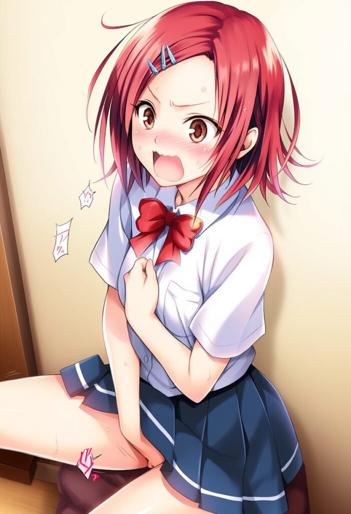 あかねはオナニーしてるところを見られてしまった。