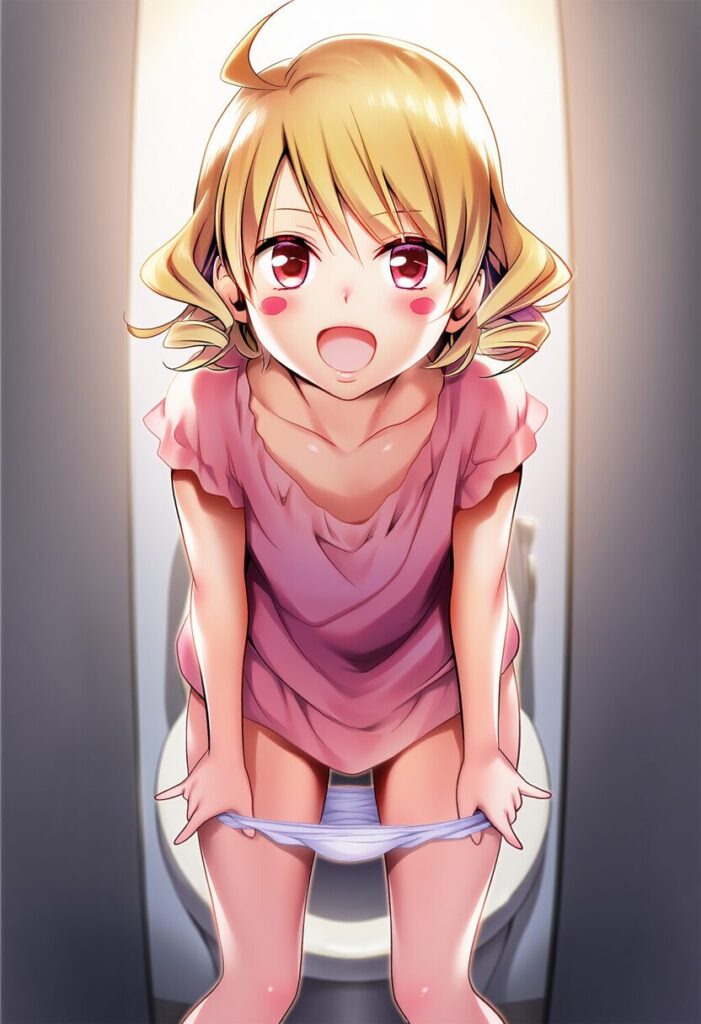 速水はパンツをおろし中