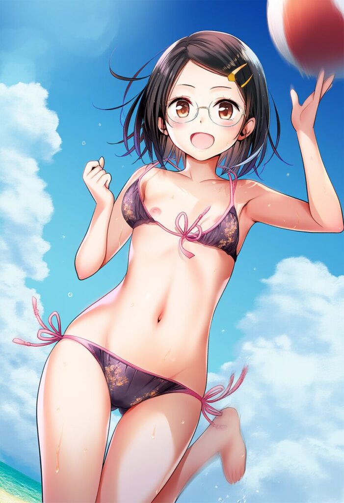 暮野はビーチバレー中