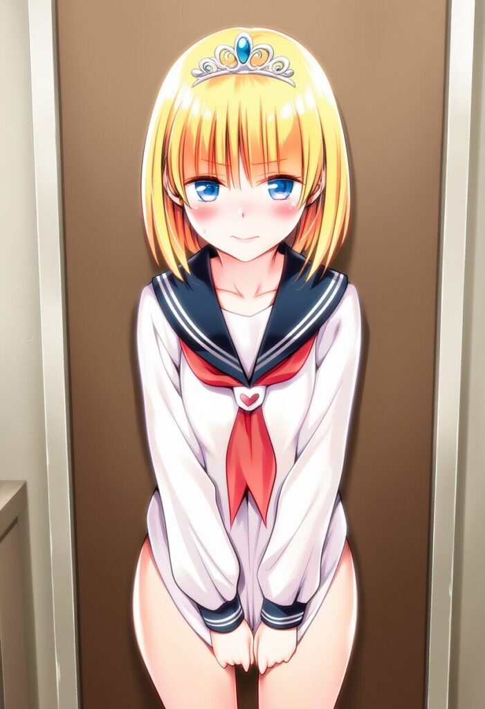 元気の良い姫は恥ずかしい系の罰を受けている