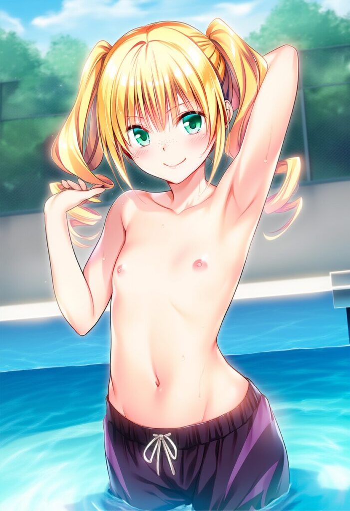 金髪ツインテール女子は顔が近い