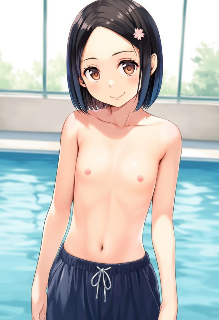 ショートヘアのぱっつん髪女子は顔が近い