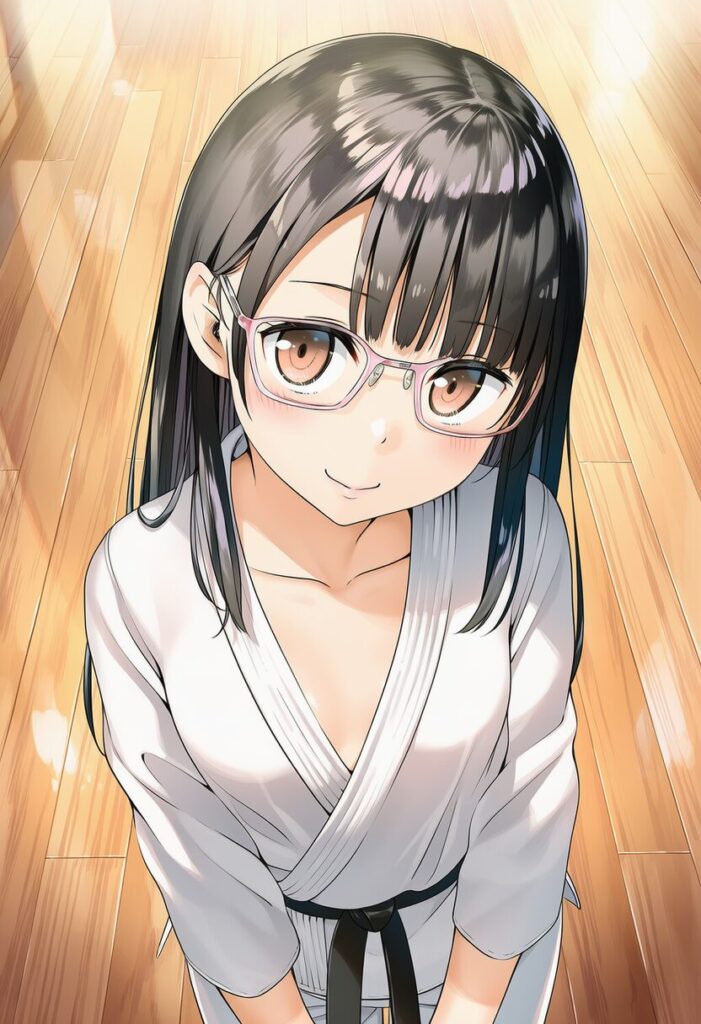 【二次元】美少女と柔道でイチャイチャ