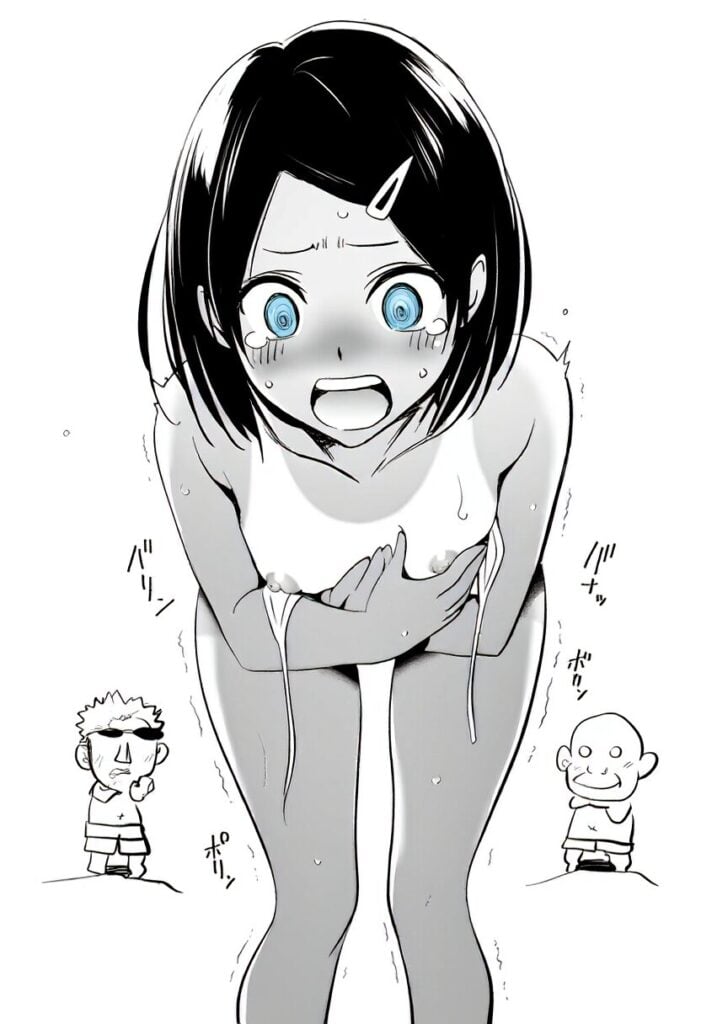 スポーツ女子はビーチで裸になって恥ずかしい