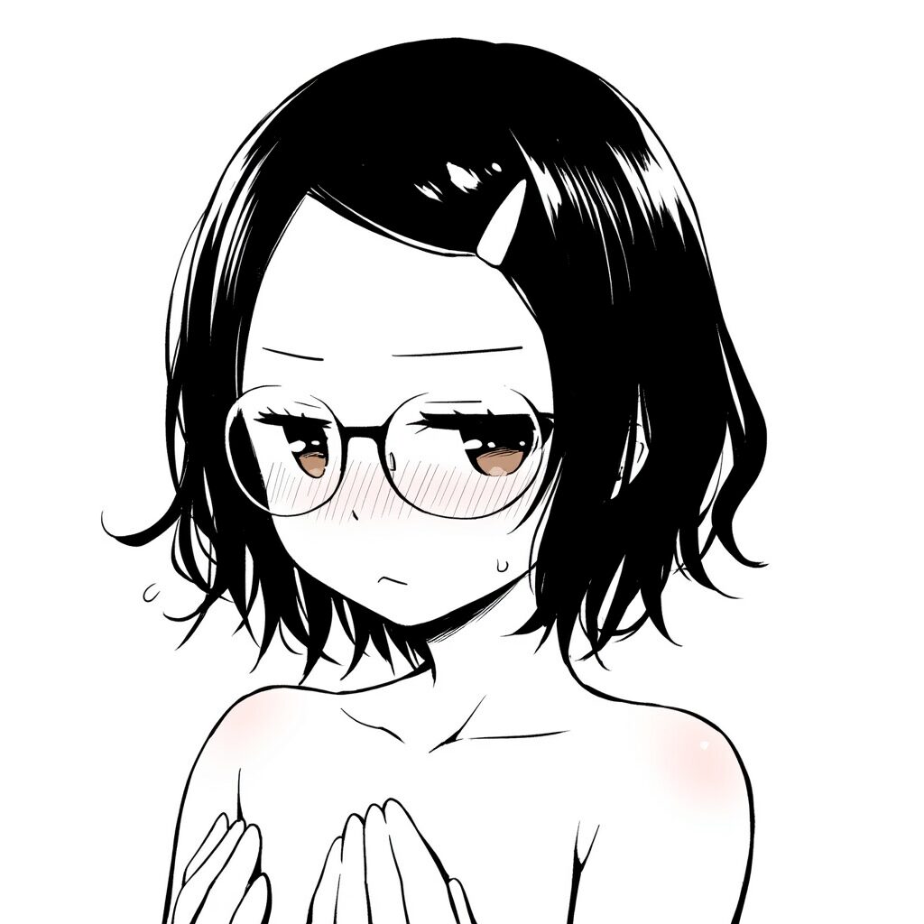 暮野は温泉で手ブラでジト目