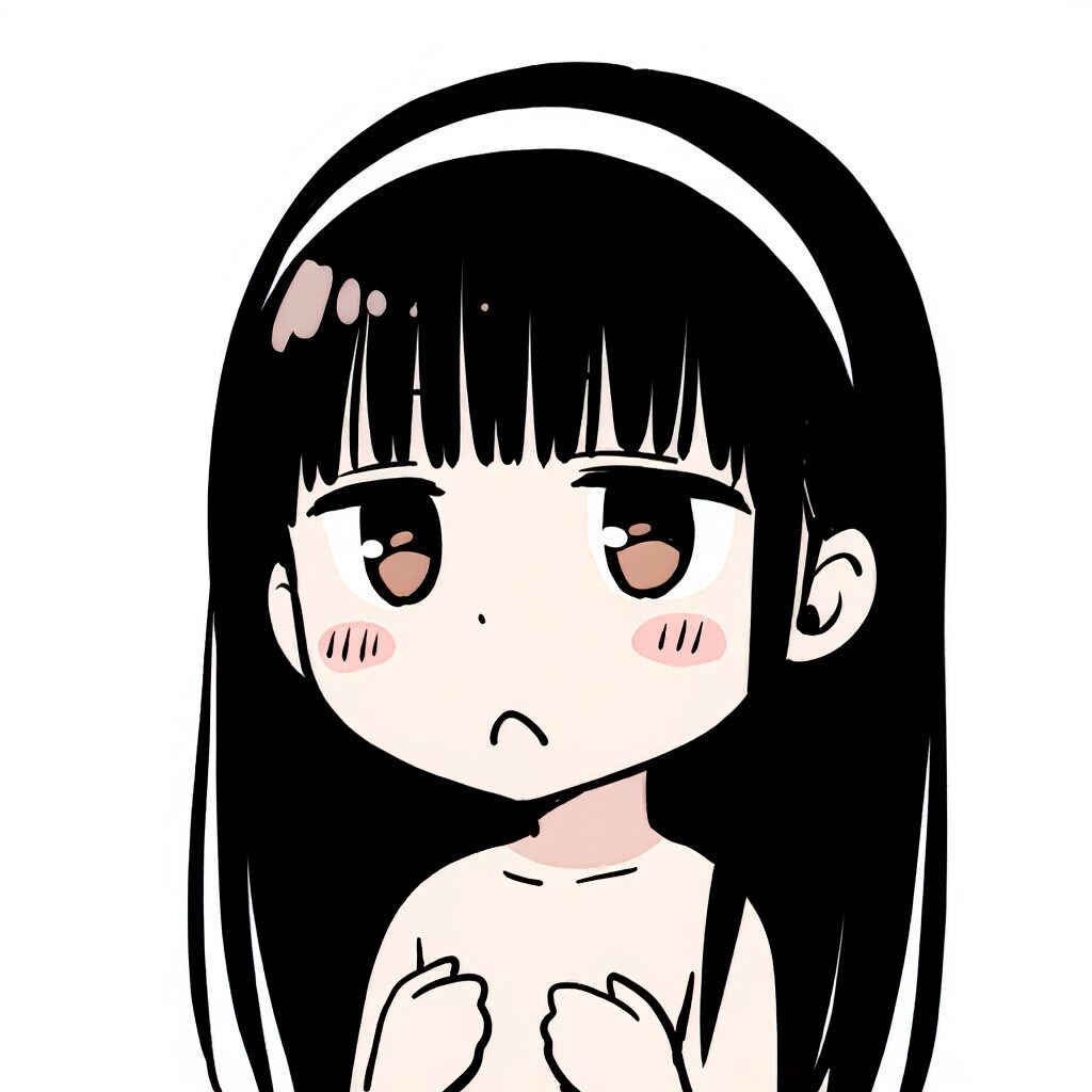 ヘアバンドが似合う女子は温泉で手ブラでジト目