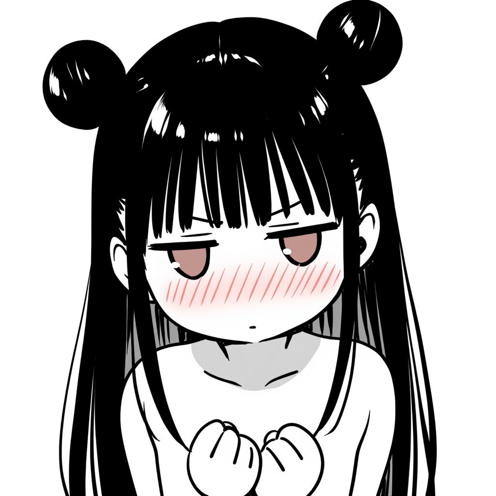 可愛らしい女子は温泉で手ブラでジト目