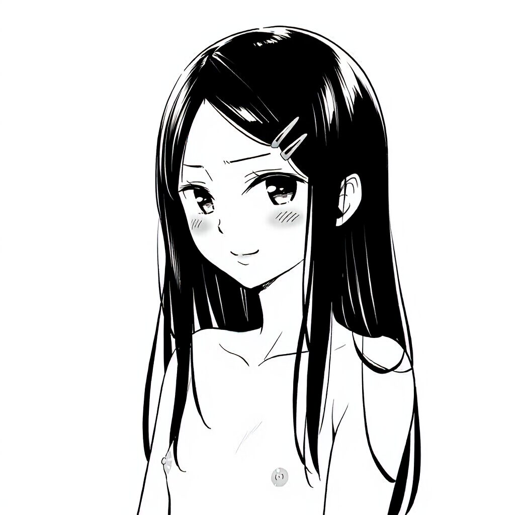 黒髪ロングのお嬢は温泉で笑顔でおっぱい見せてる