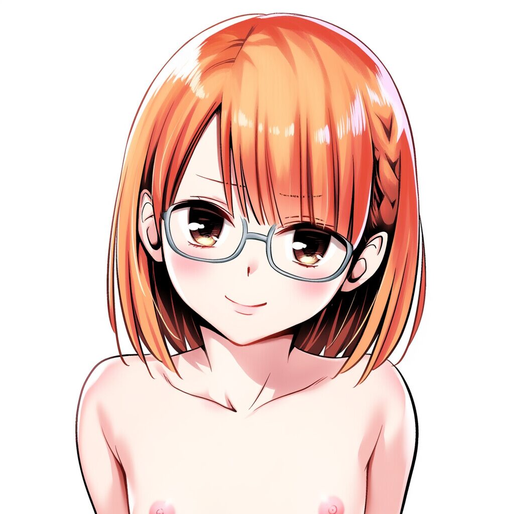 シャーロットは温泉で笑顔でおっぱい見せてる