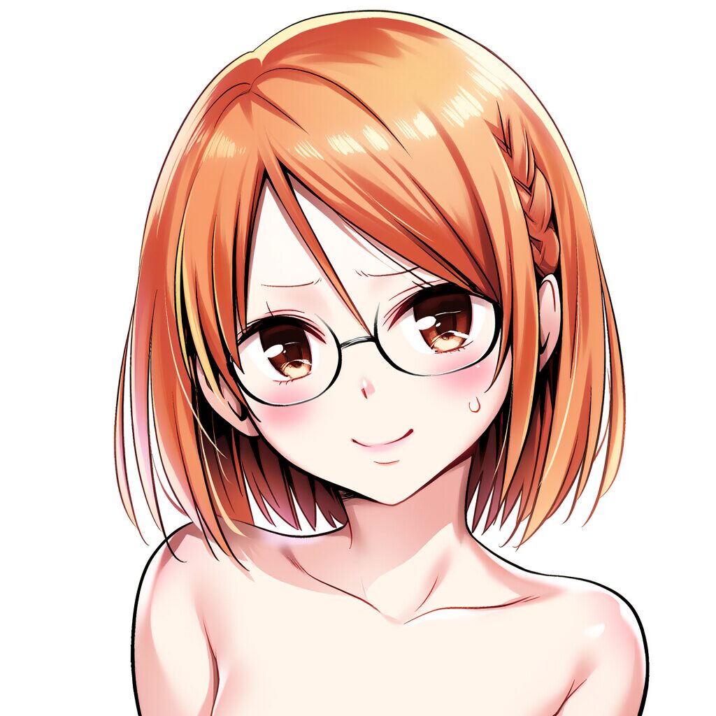 シャーロットは温泉で笑顔でおっぱい見せてる