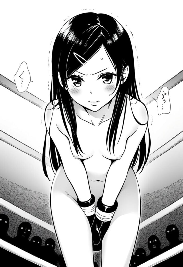 超絶可愛い系女子は全裸でボクシング