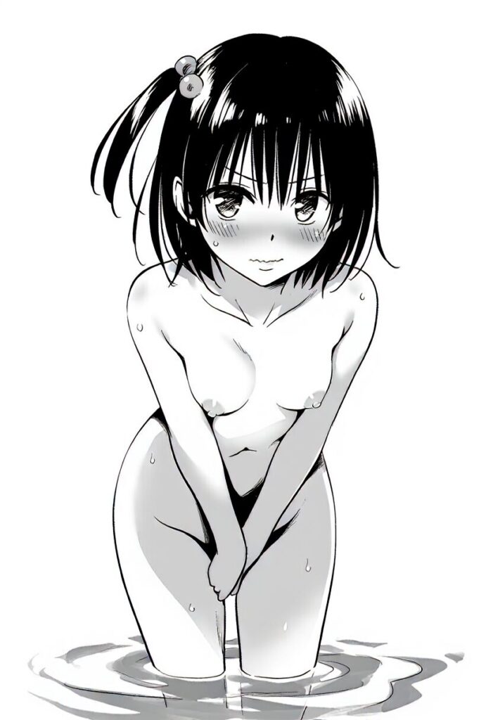 元気な彼女はプールで全裸になっちゃった