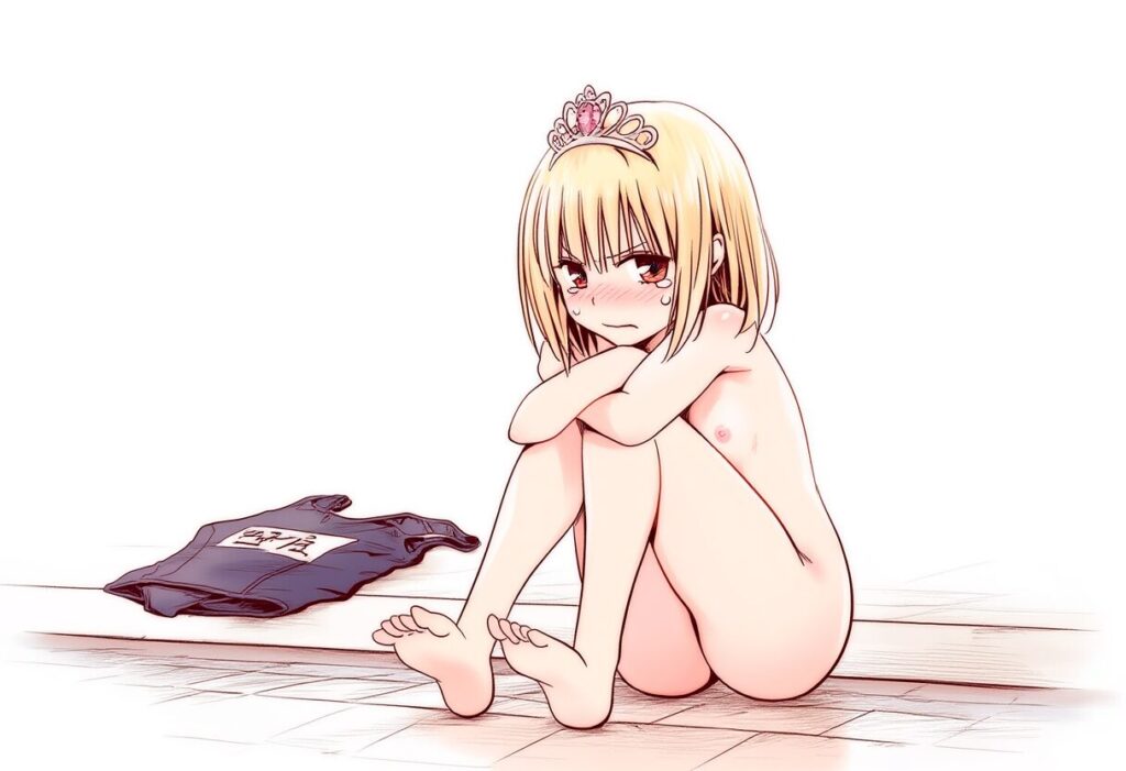 お姫様は犯されて怒っている