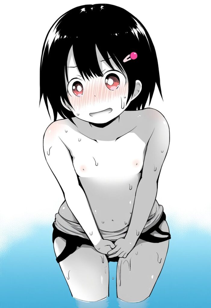 根岸めぐはプールで全裸になっちゃった