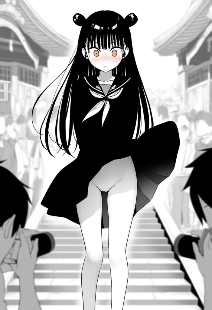 可愛い女子はノーパンで撮影されている