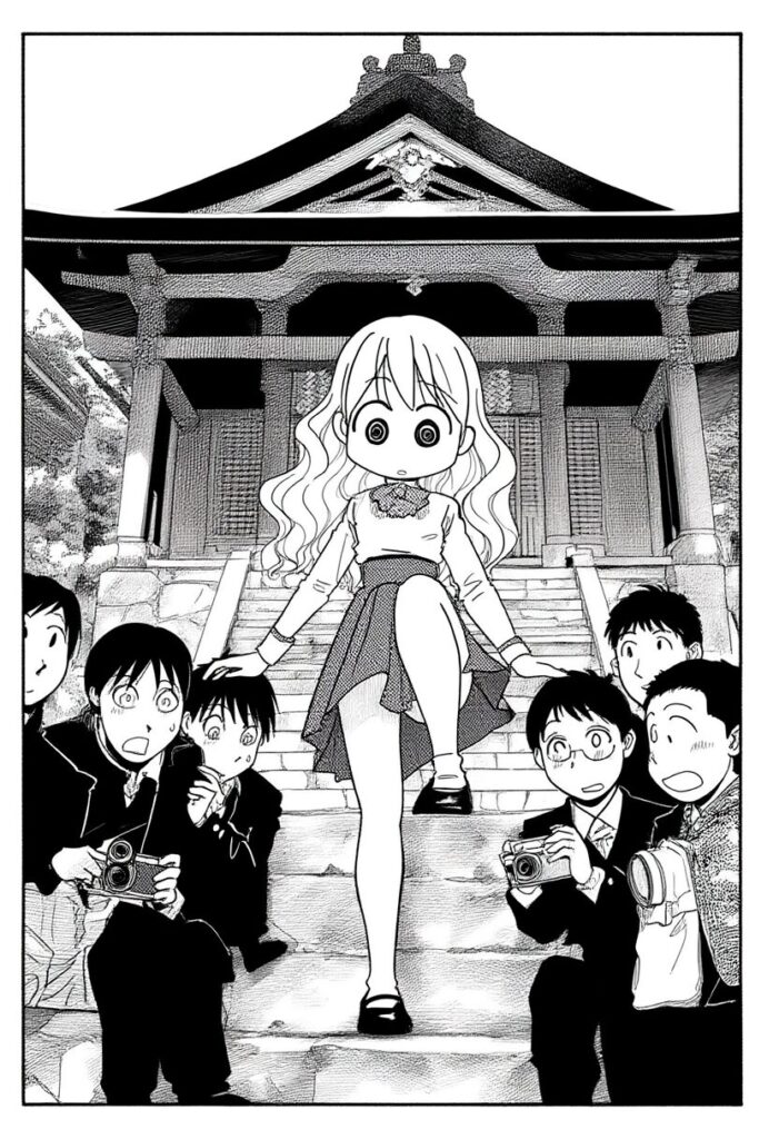 王女様はノーパンで撮影されている