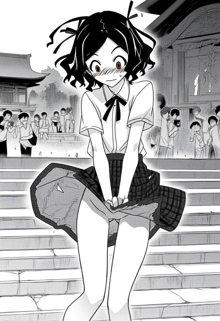 歌原はノーパンで撮影されている