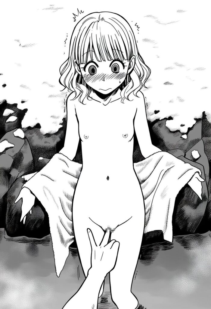 王女様はいきなり触られて焦る