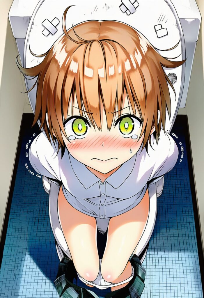 016-トイレを開けたら涙目の日向寺りりがいて・・・-3072490