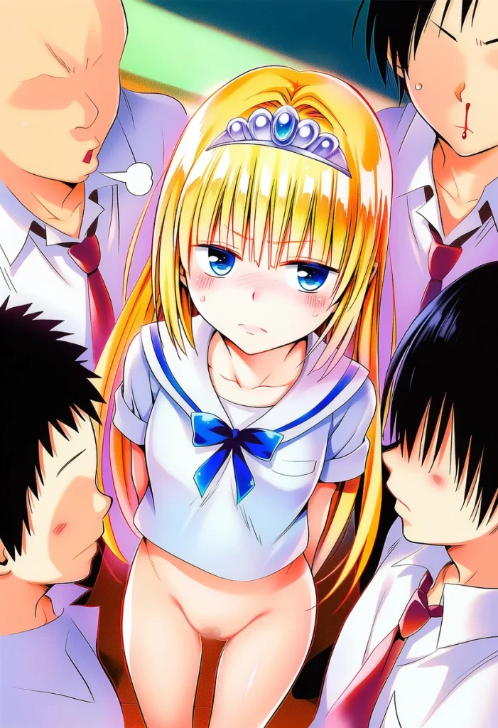 エレナ・ライトフォール: school uniform, classroom, {{{{{{{{bottomless, nsfw, vagina}
