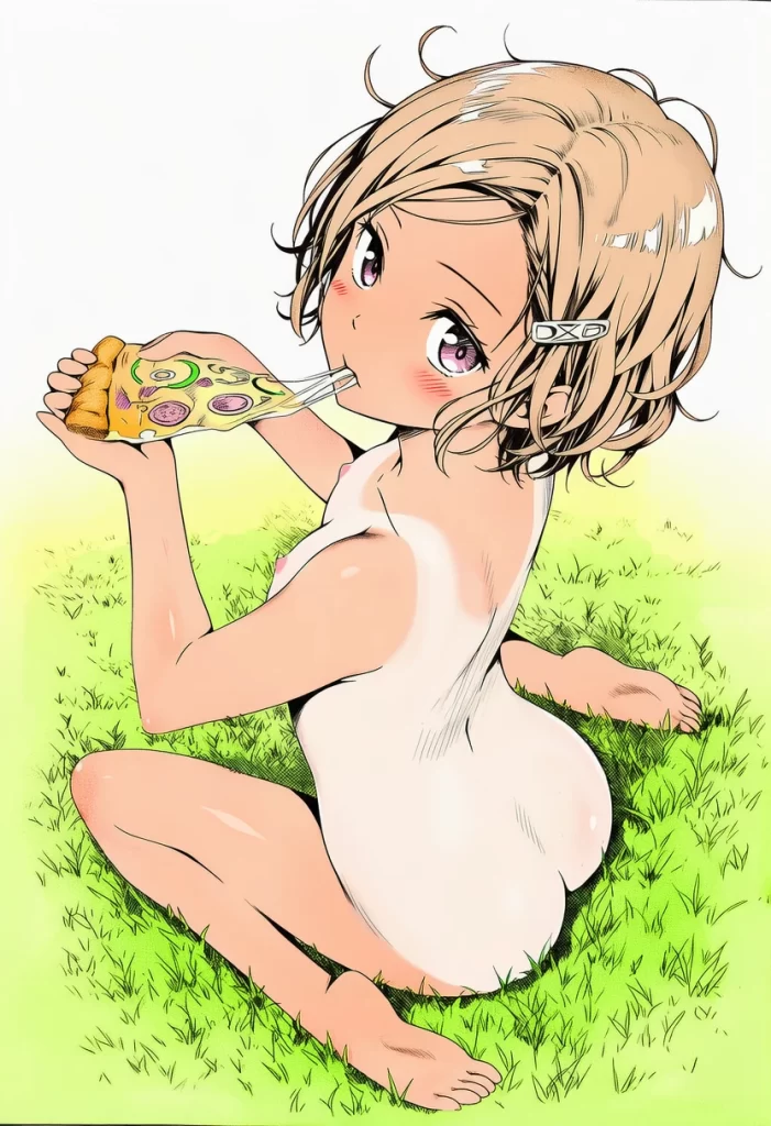 葉隠なずな: a girl, watercolor paint style, super detailed sketch style,