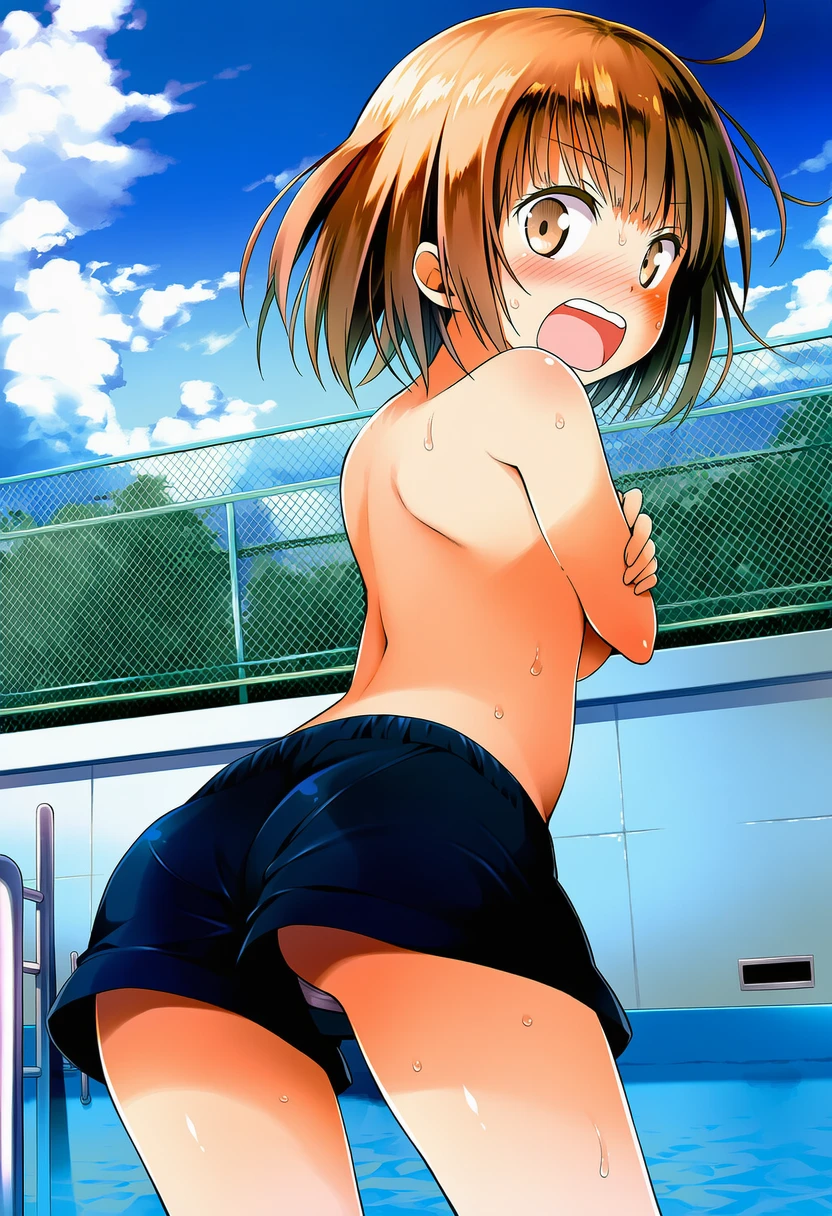男子よう水着な空井めるさん