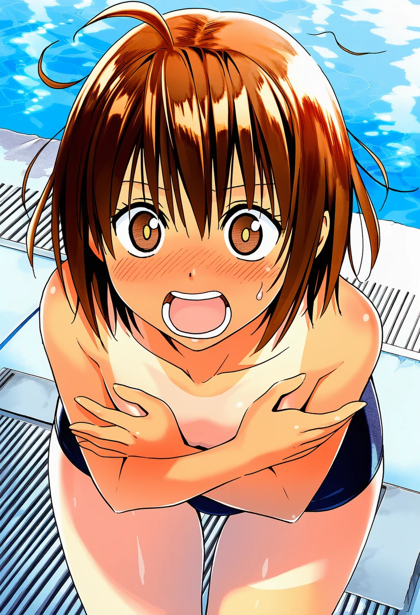 男子よう水着な神代あかねさん