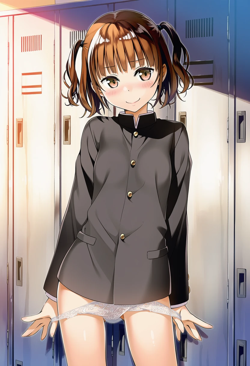 学ラン姿でパンツ下ろす鞠瀬（まりせ） くるみさん