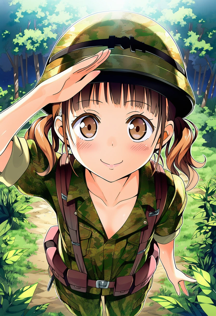 鞠瀬（まりせ） くるみは軍服姿