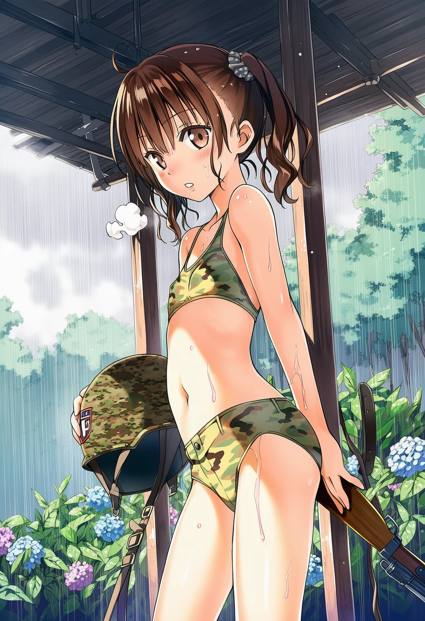 軍人鞠瀬（まりせ） くるみの行軍