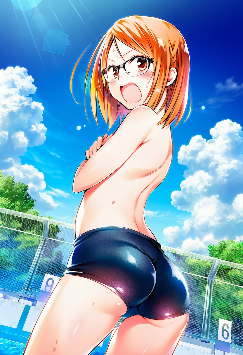 男子よう水着な硯谷しずくさん