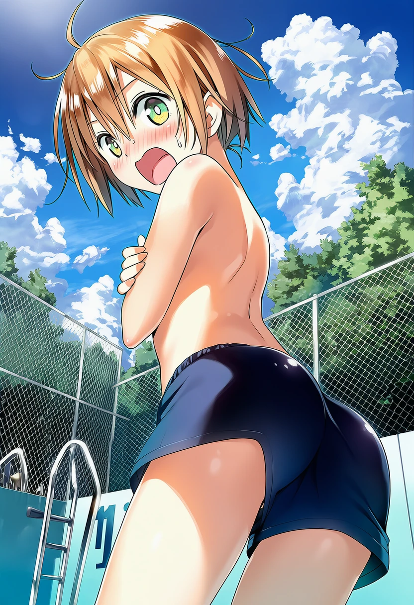 男子よう水着な日向寺りりさん