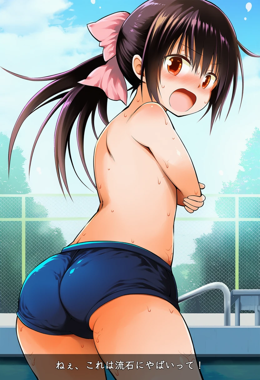 男子よう水着な波多野こよりさん